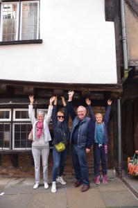 Marjorie, Catherine, Graham, and Sarah.
